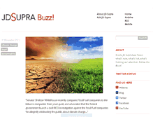 Tablet Screenshot of buzz.jdsupra.com